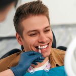 dental veneers patient smiling